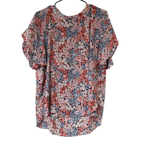 LOFT Tops - LOFT Floral Blouse LARGE
